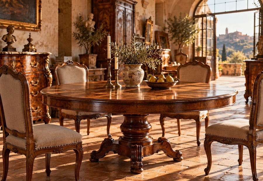 Mesa de madera, imagen ilustrativa